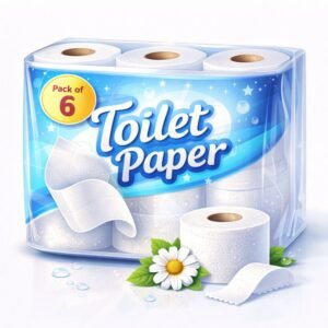 Toilet Paper Pack of 6